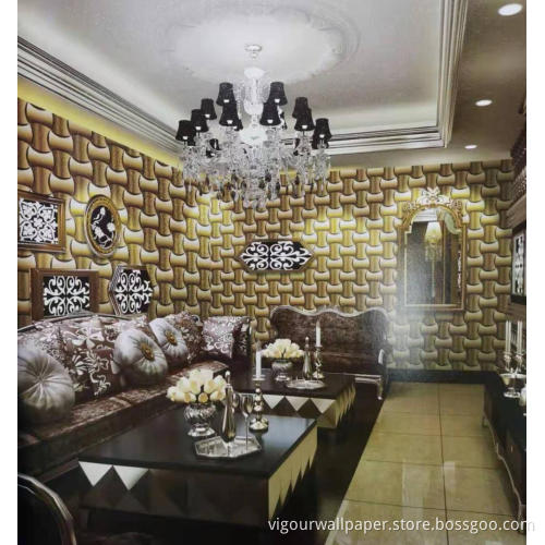 53cm PVC Vinyl 3D Design Homedecor Wallpaper